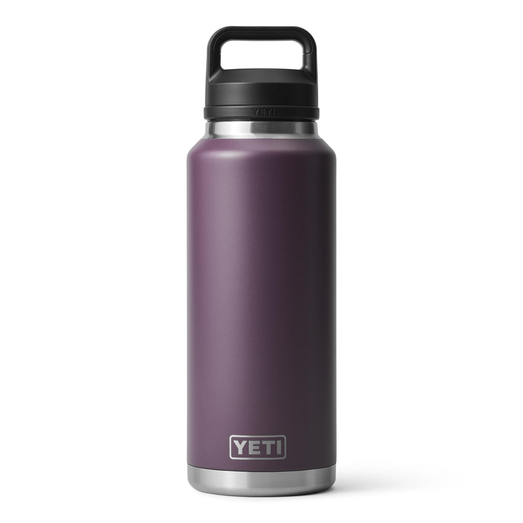 YETI Rambler 46 oz Bottle, Leakproof, Vacuum Insulated, Stainless Steel with Chug Cap, Navy